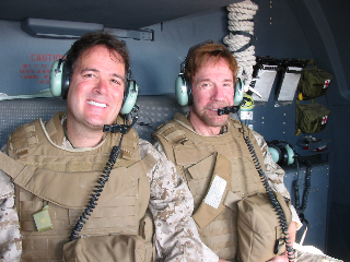 Chaplain Todd & Chuck in Iraq