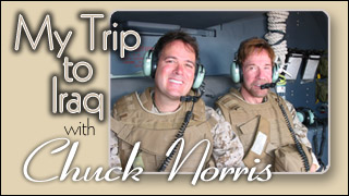 My Trip to Iraq with Chuck Norris